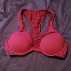 Pink bra